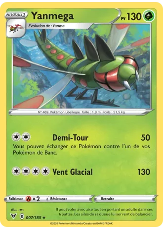 Yanmega #7 — Voltage Éclatant