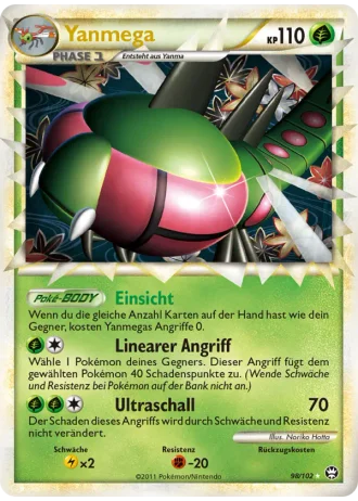Yanmega #98/102 — Triumph