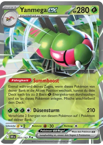 Yanmega ex #003/182 — Ewige Rivalen