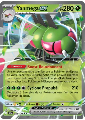 Yanmega ex #003 — Rivalités Destinées