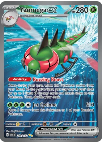 Yanmega ex #228 — Destined Rivals