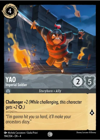 Yao - Imperial Soldier #194/204 — Ursula's Return