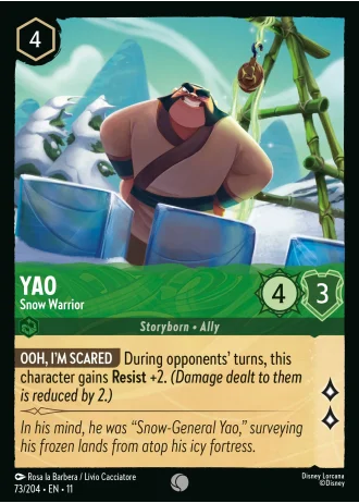 Yao - Snow Warrior #73/204 — Winterspell