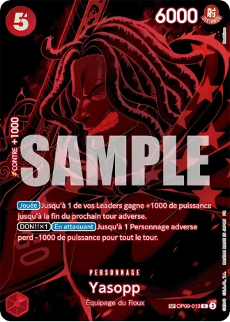 Yasopp (OP09-013) (Special Rare) — l'Héritage du Maître (OP12)