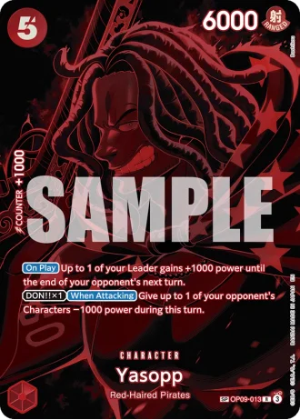 Yasopp (OP09-013) (Special Rare) — Legacy of the Master (OP12)