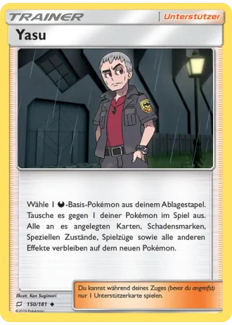 Yasu #150/181 — Teams sind Trumpf