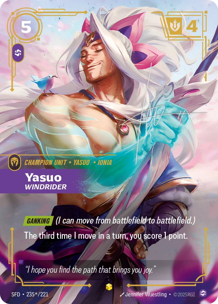 Yasuo, Windrider #235s — Spiritforged