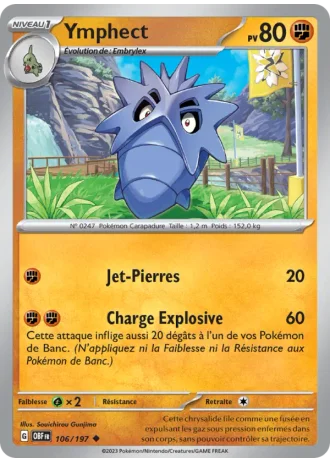 Ymphect #106/197 — Flammes Obsidiennes