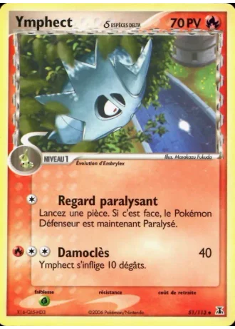 Ymphect #51/113 — EX Espèces Delta