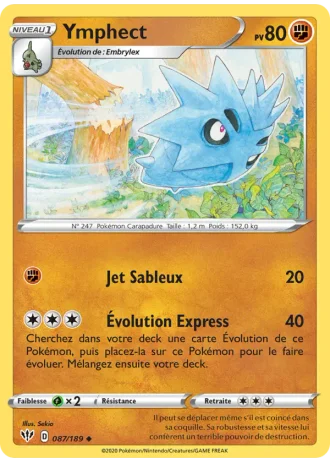 Ymphect #87/189 — Ténèbres Embrasées