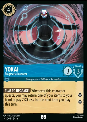 Yokai - Enigmatic Inventor #143/204 — Azurite Sea