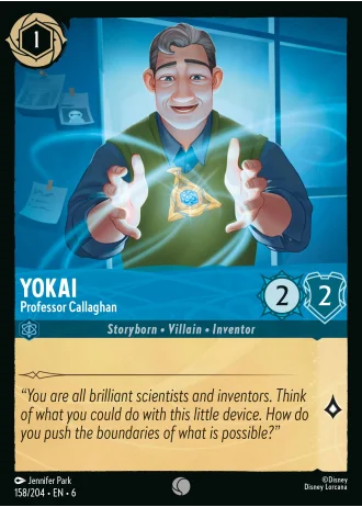 Yokai - Professor Callaghan #158/204 — Azurite Sea