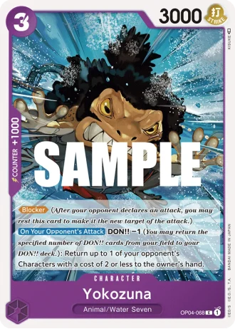 Yokozuna (OP04-068) — Kingdoms of Intrigue (OP04)