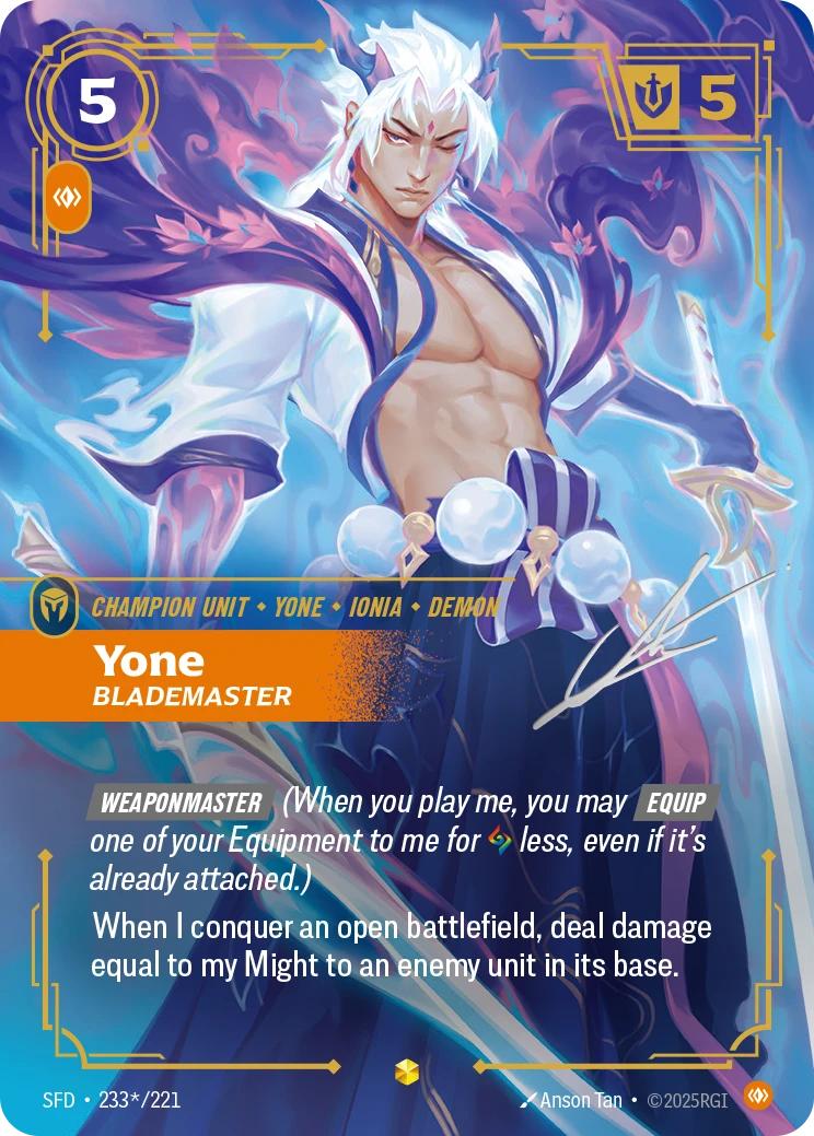 Yone, Blademaster #233s — Spiritforged