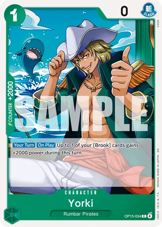 Yorki (OP15-034) — Adventure on Kami's Island (OP15-EB04)