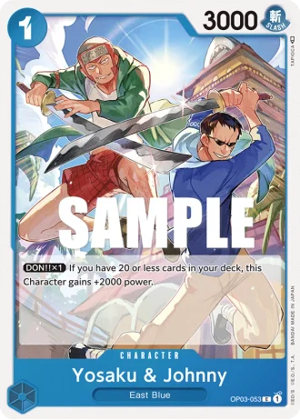 Yosaku & Johnny (OP03-053) — Pillars of Strength (OP03)