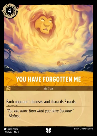 You Have Forgotten Me #31/204 — The First Chapter