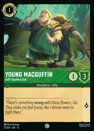 Young MacGuffin - Soft-Spoken Son #71/257 — Wilds Unknown