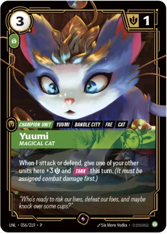 Yuumi, Magical Cat #056/219 — Organized Play Promos