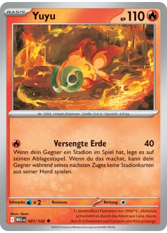 Yuyu #031/132 — Mega-Entwicklung