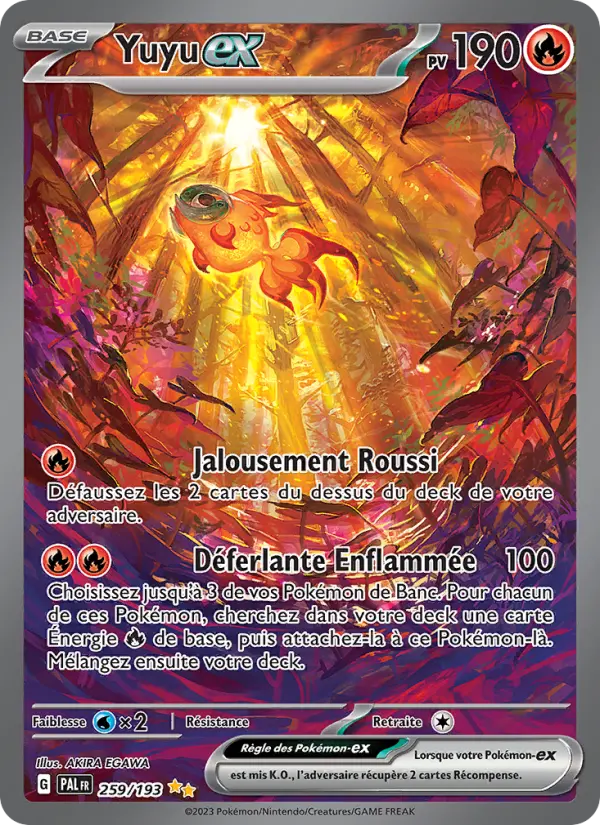 Yuyu ex #259 — Évolutions à Paldea