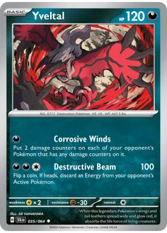Yveltal #035 — Shrouded Fable