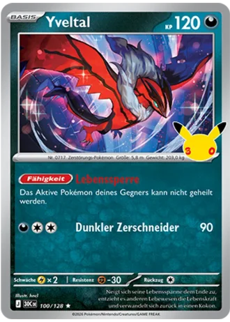 Yveltal #100 — 30 Jahre