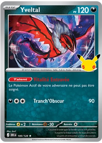 Yveltal #100 — 30e Anniversaire