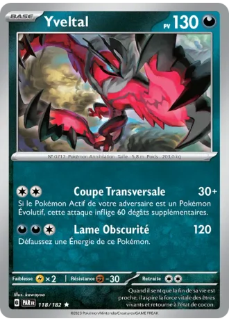 Yveltal #118 — Faille Paradoxe