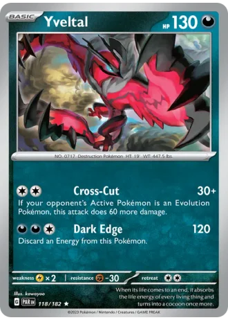 Yveltal #118 — Paradox Rift