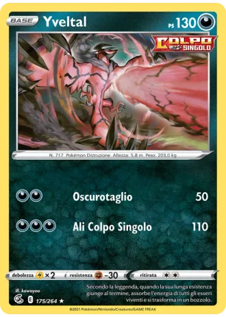 Yveltal #175 — Colpo Fusione