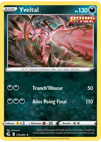 Yveltal #175 — Poing de Fusion