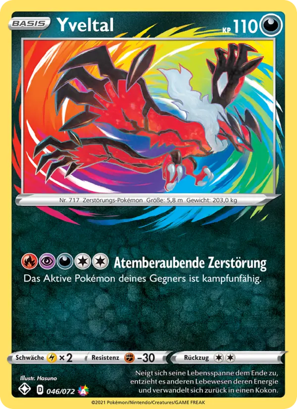 Yveltal #46 — Glänzendes Schicksal