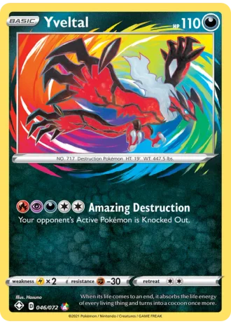 Yveltal #46 — Shining Fates