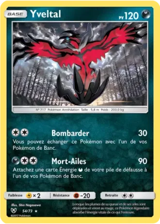 Yveltal #54 — Légendes Brillantes
