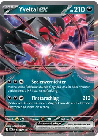 Yveltal ex #053 — Optimale Ordnung