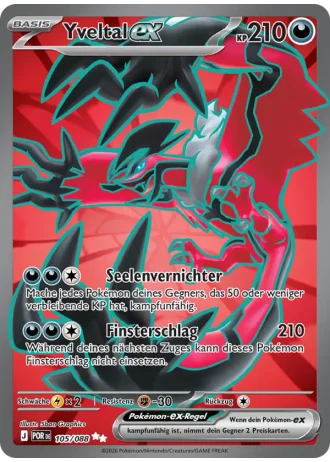 Yveltal ex #105 — Optimale Ordnung