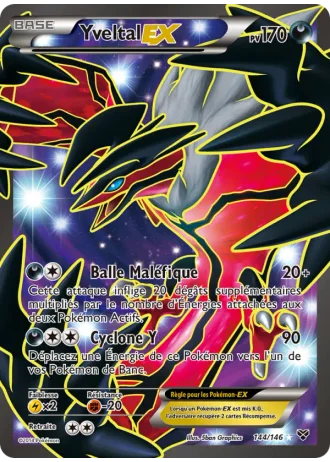 Yveltal EX #144 — XY