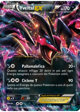 Yveltal EX #79/146 — XY