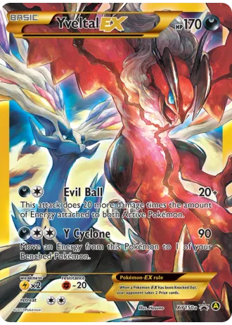 Yveltal EX XY150a — XY Promos