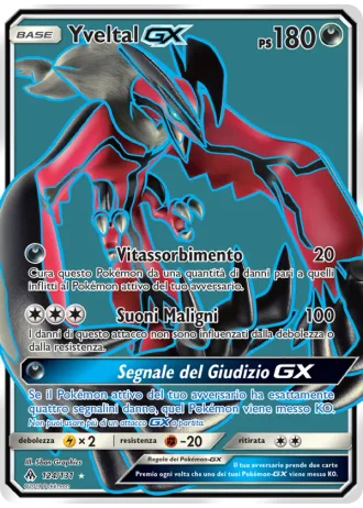 Yveltal GX #124/131 — Apocalisse Di Luce