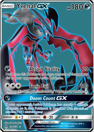 Yveltal GX #124/131 — Forbidden Light