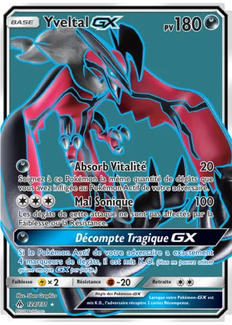 Yveltal GX #124 — Lumière Interdite