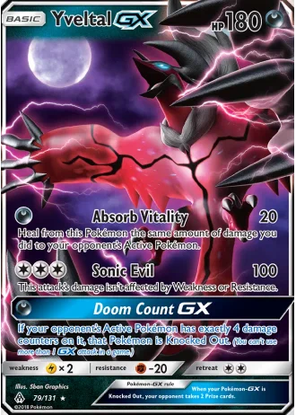 Yveltal GX #79/131 — Forbidden Light
