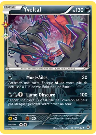 Yveltal RC16 — Collection Radieuse (Générations)
