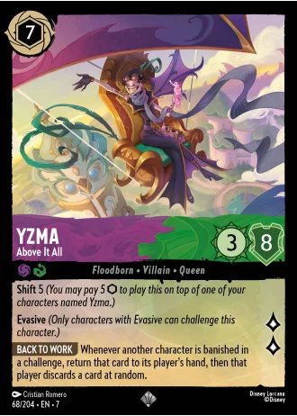 Yzma - Above It All #68/204 — Archazia's Island