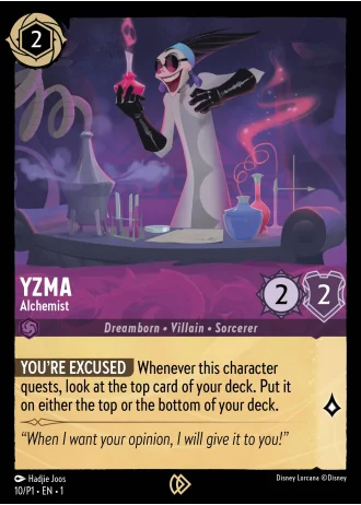 Yzma - Alchemist #10/204 — The First Chapter