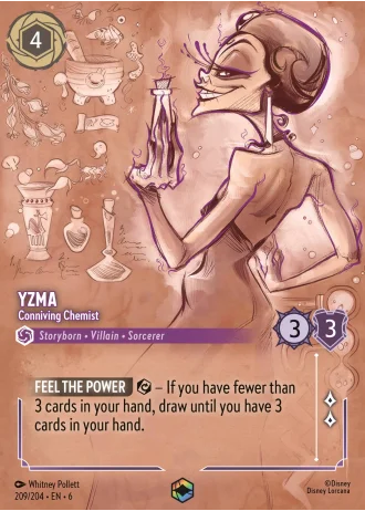 Yzma - Conniving Chemist #209/204 — Azurite Sea