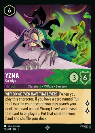 Yzma - On Edge #68/204 — Reign of Jafar