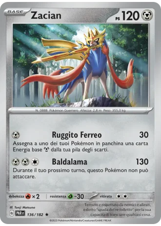 Zacian #136 — Paradosso Temporale